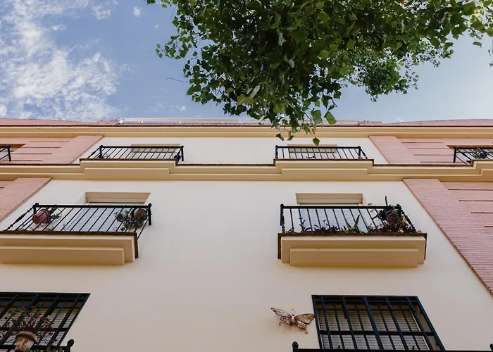 Quiet Terrace In Triana Close To The River